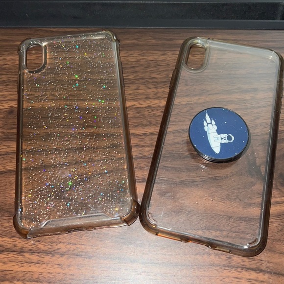 Clear XS Max Phone Cases - Picture 1 of 3